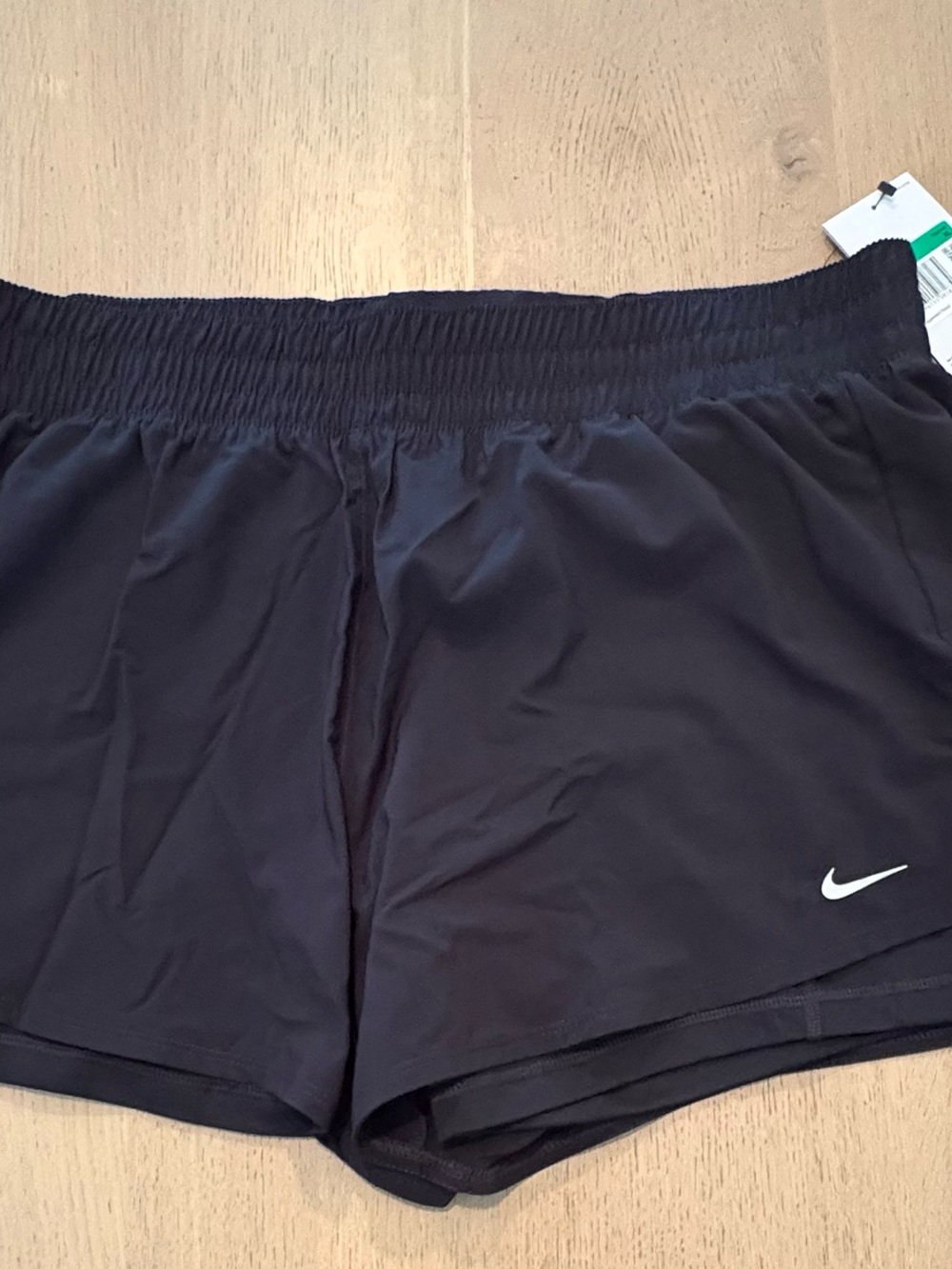 Nike Black Women's Athletic Shorts with Elastic Waist Size XL